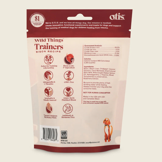 Otis Bison Training Dog Treats High Protein Natural Rewards