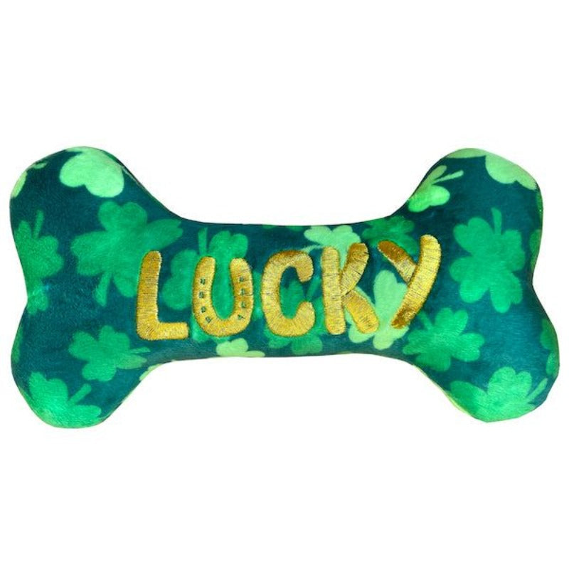 Lucky Charm Bone Dog Toy - 2 Sizes
