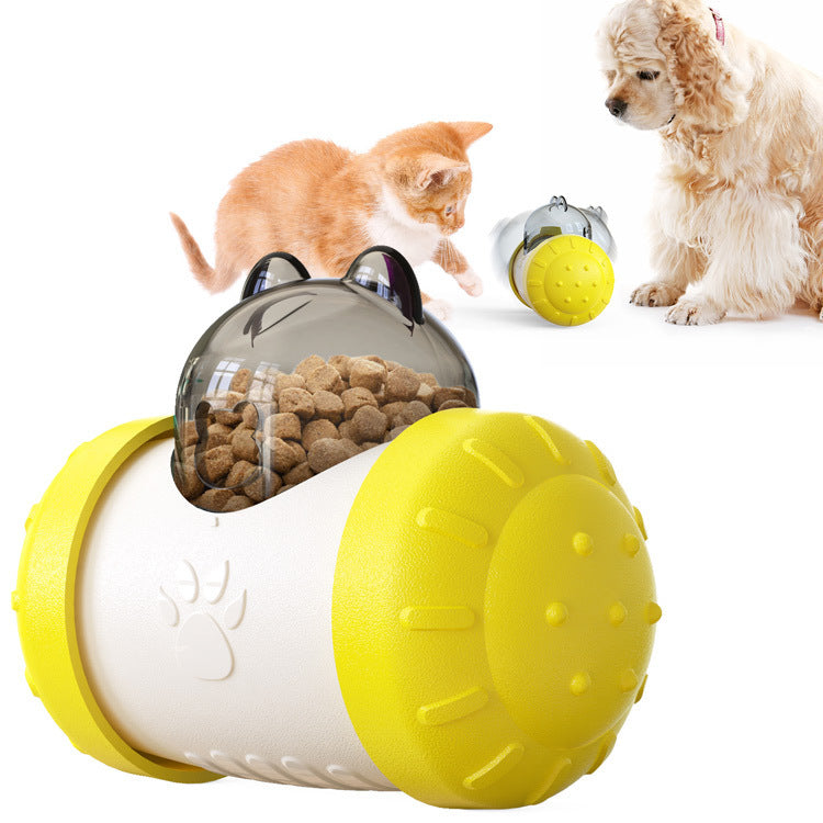 Dog Toy - Interactive Pet Treat Dispenser & Puzzle Toy