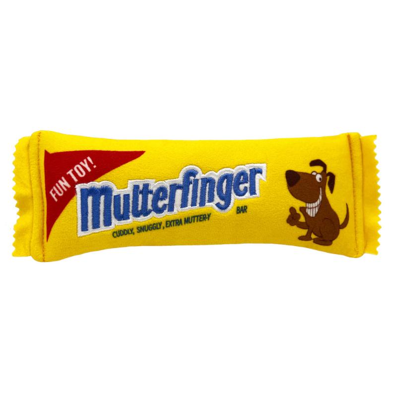 Mutterfinger Plush Dog Toy - 2 Sizes