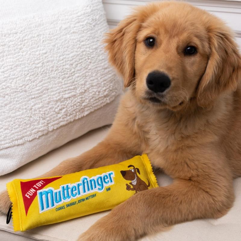 Mutterfinger Plush Dog Toy - 2 Sizes