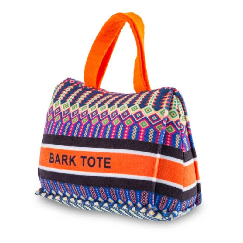 Dog-ior Bark Tote Plush Squeak Dog Toy