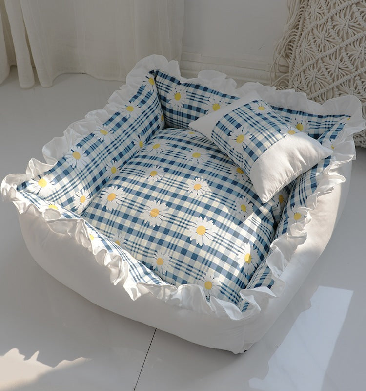 Dog Bed Princess Sofa Small Dogs Cats Luxury ๐