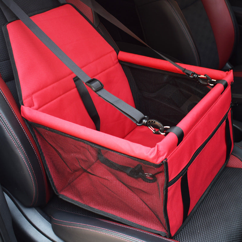 Dog Carrier Basket Safety Mesh Travel Pet Transport 🧺