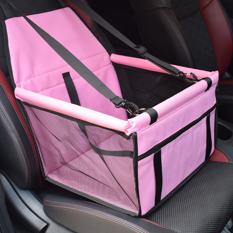 Dog Carrier Basket Safety Mesh Travel Pet Transport 🧺