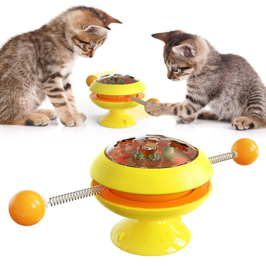 Interactive Rotatable Cat Toy