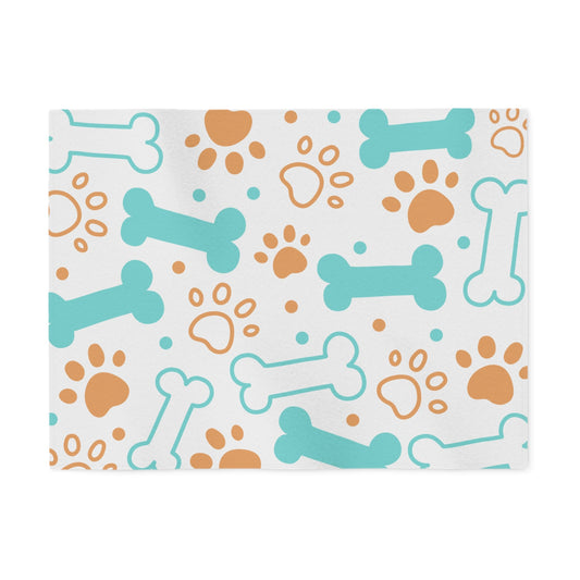 Puppy Pattern Sweatshirt Blanket