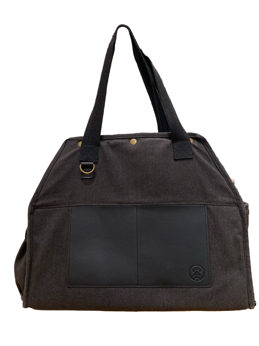 BESPOKE PAWS Medium Packable Pet Carrier Black