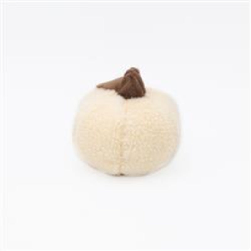Fall Halloween Jumbo Light Pumpkin Fleece Plush Squeak Dog Toy