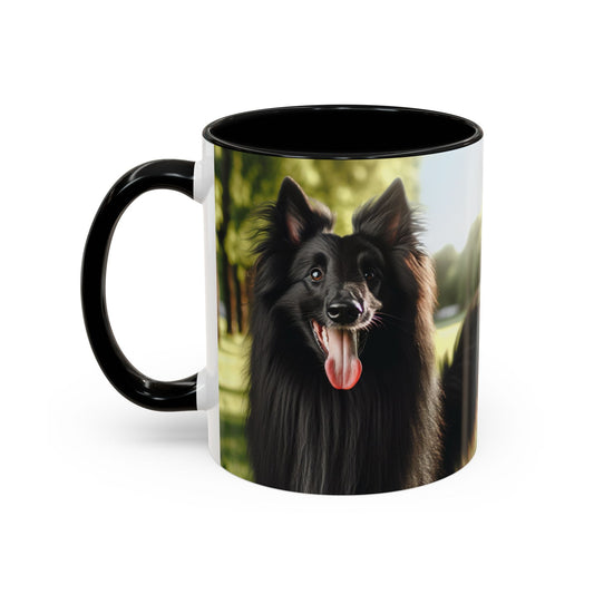 Belgian Shepherd Dog Groenendael Accent Coffee Mug - Perfect Gift for Dog Lovers