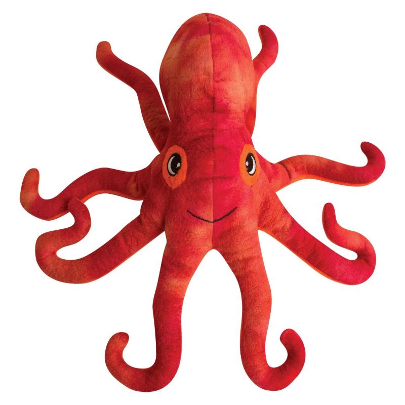 Olivia the Octopus Red Dog Toy
