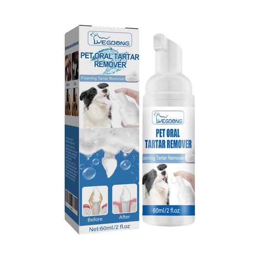 Pet Tartar Remover - Dental Calculus Cleaning Mouth Foam
