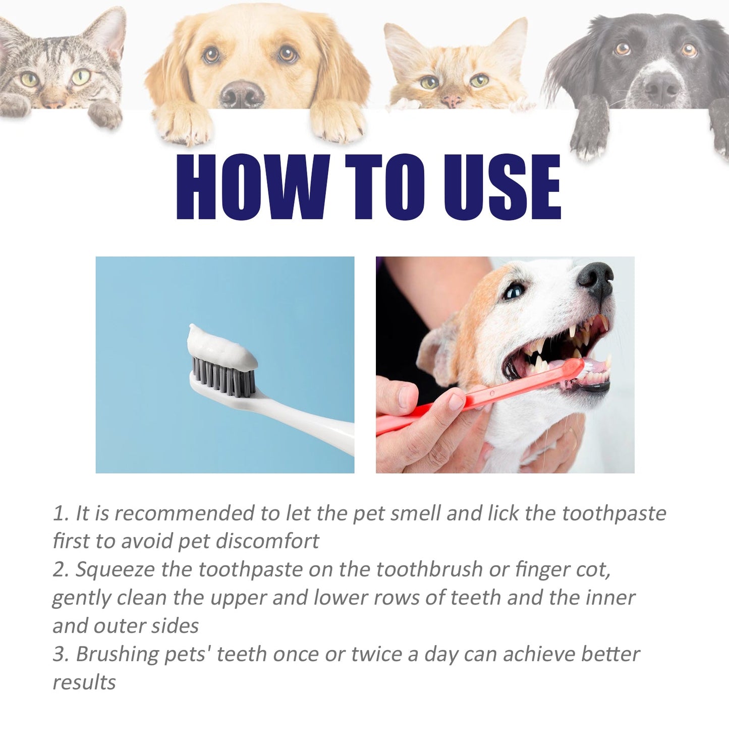 Pet Toothpaste - V34 Tartar Care & Gum Health Dental Gel