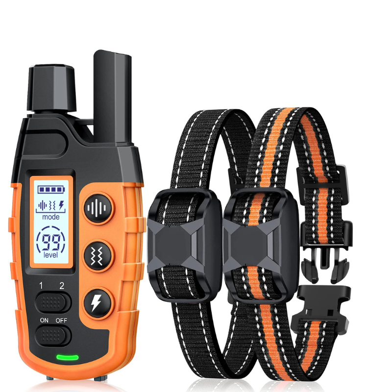 Dog Training Collar Waterproof Remote Shock 15.1oz ๐