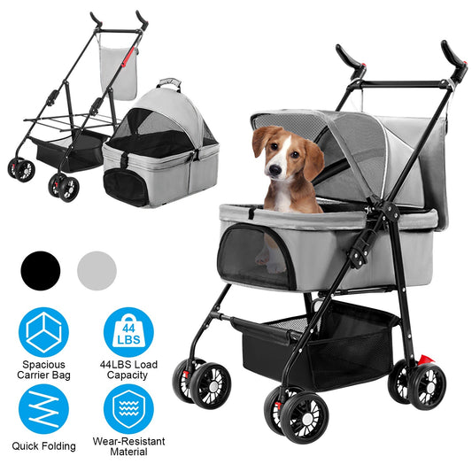 GBruno 4 Wheels Pet Stroller