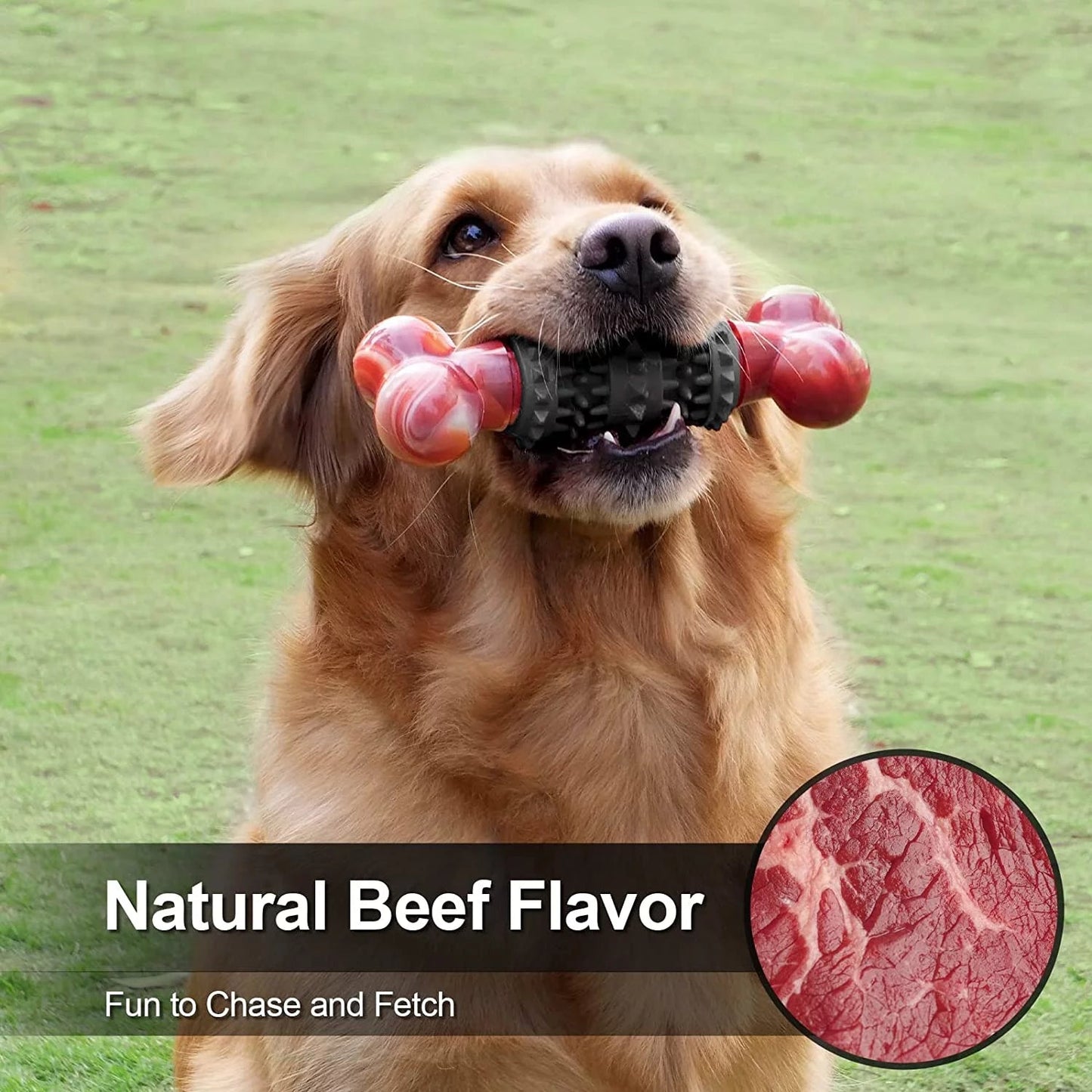 Dog Chew Toy Bone Aggressive Chewers Indestructible 🦴
