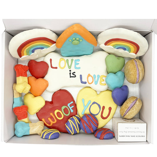 Pride Themed Dog Treats Gift Box | Purrfect Pet Kingdom