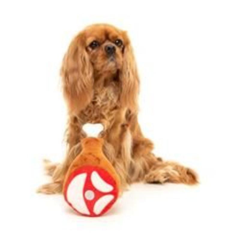 Holiday Ham Dog Toy