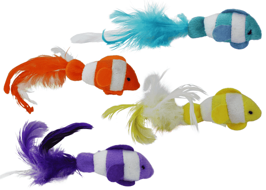 Multipet Clown Fish - Assorted Colors 2pk