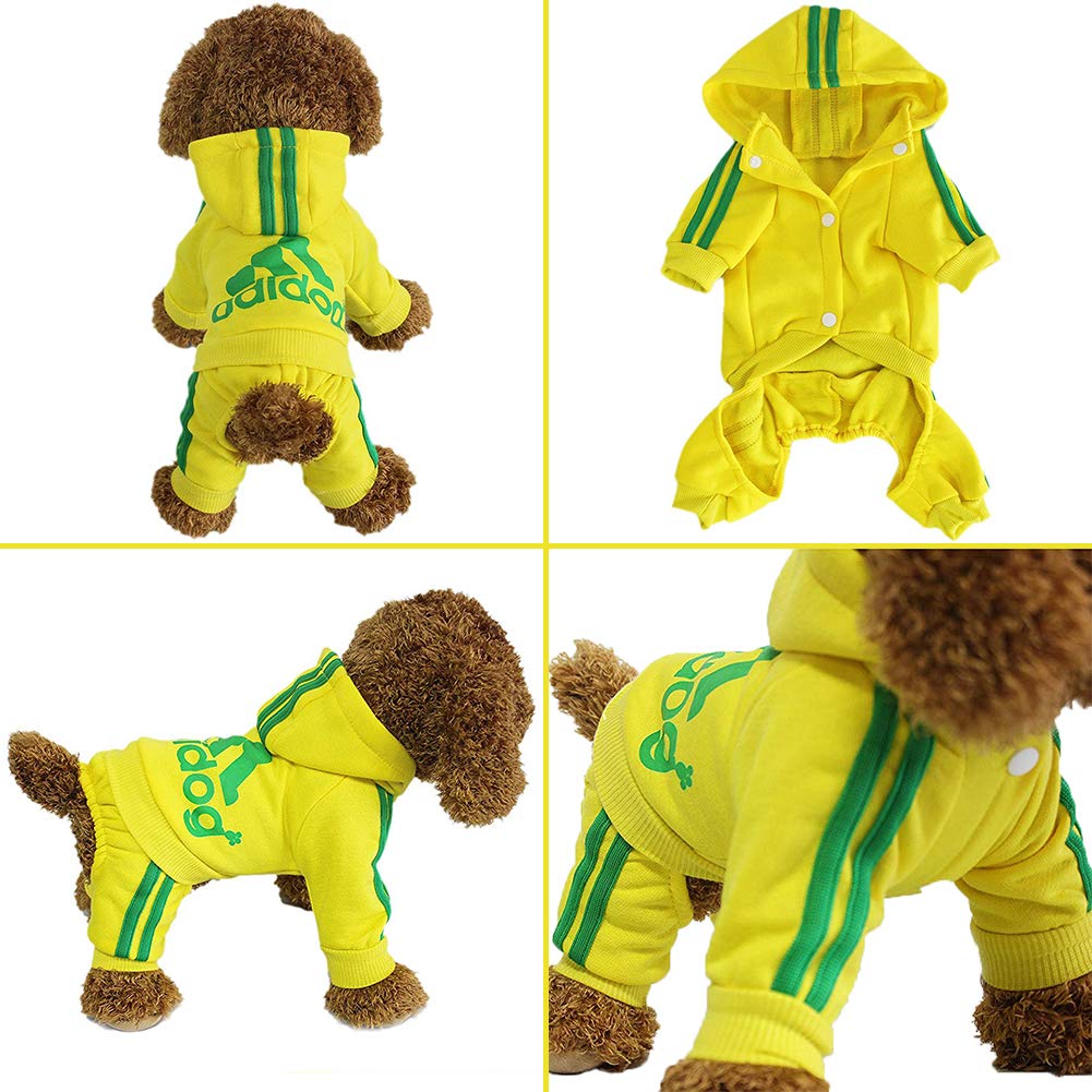 Dog Hoodie Adidog Small Medium Dogs Sporty Style đ