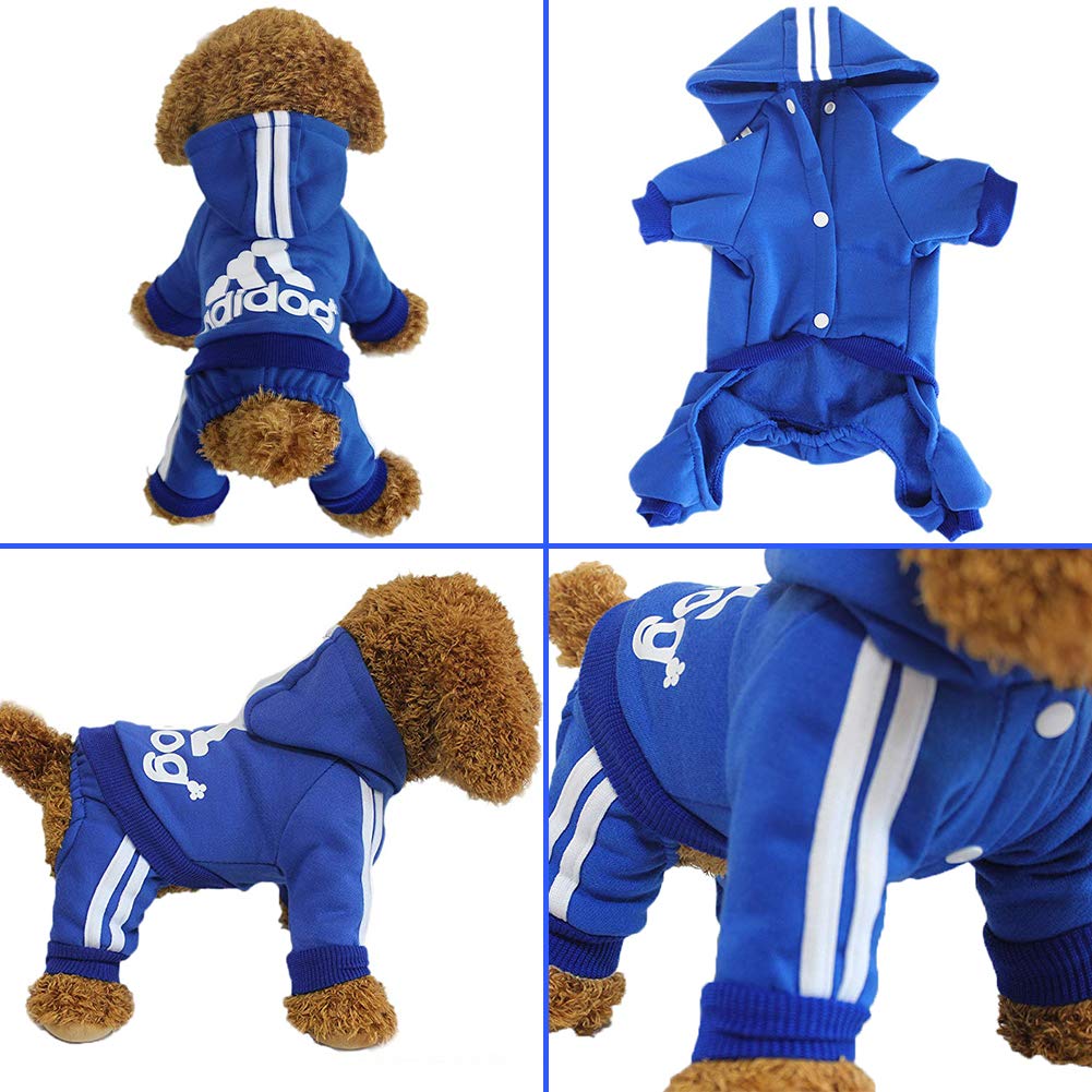 Dog Hoodie Adidog Small Medium Dogs Sporty Style đ