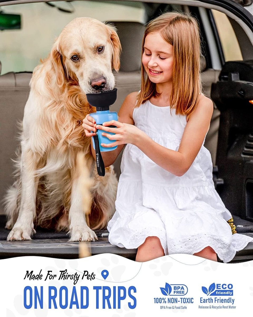 Pet Water Bottle 2022 Upgraded Portable Travel ๐ง