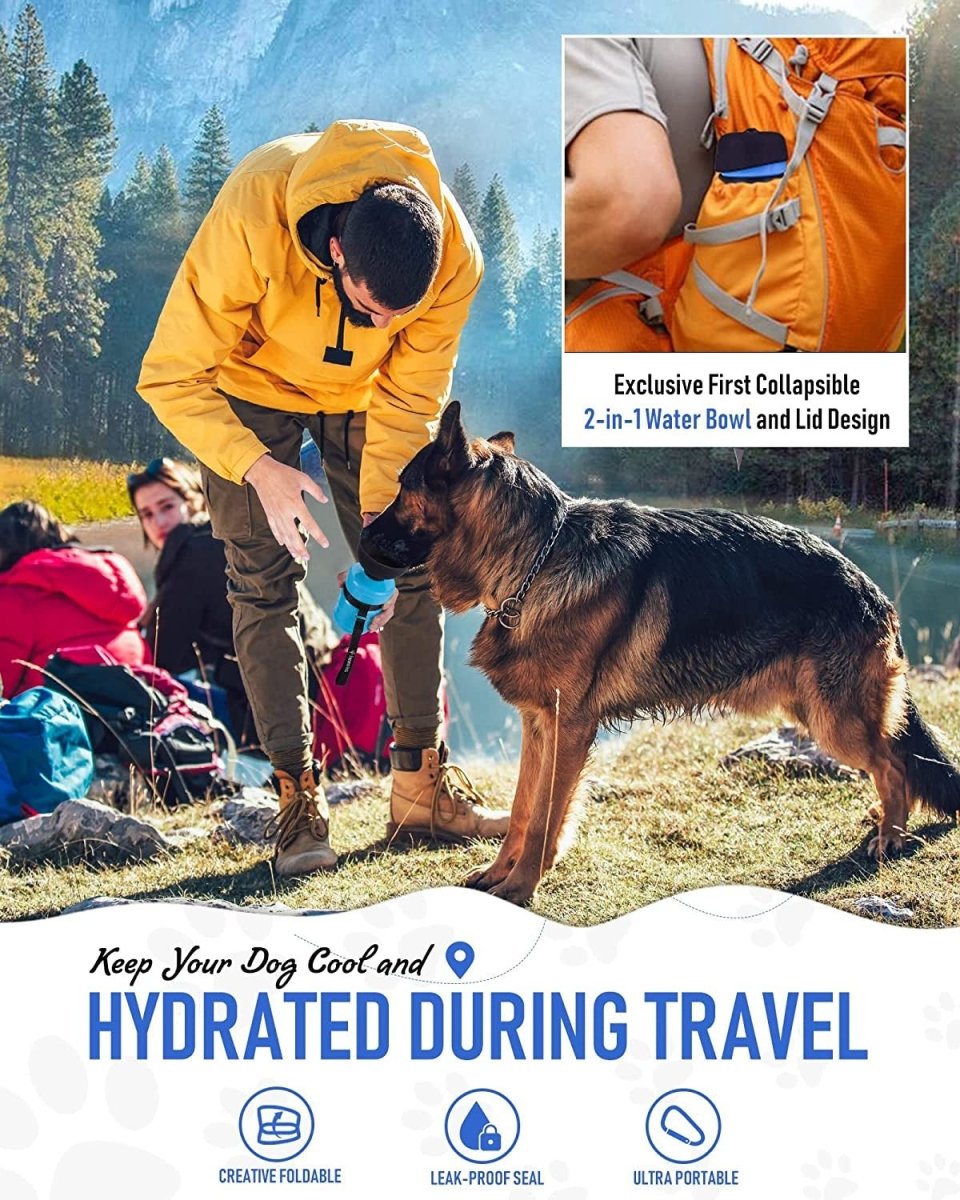 Pet Water Bottle 2022 Upgraded Portable Travel ๐ง