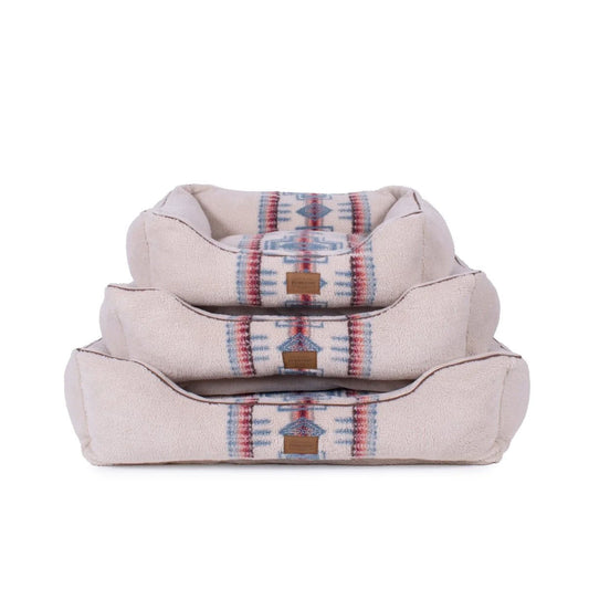 Dog Bed Kuddler Berber Pendleton 🛏️ - Purrfect Pet Kingdom