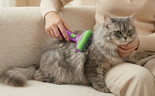 Dr. Milou Easy-Clean Grooming Brush