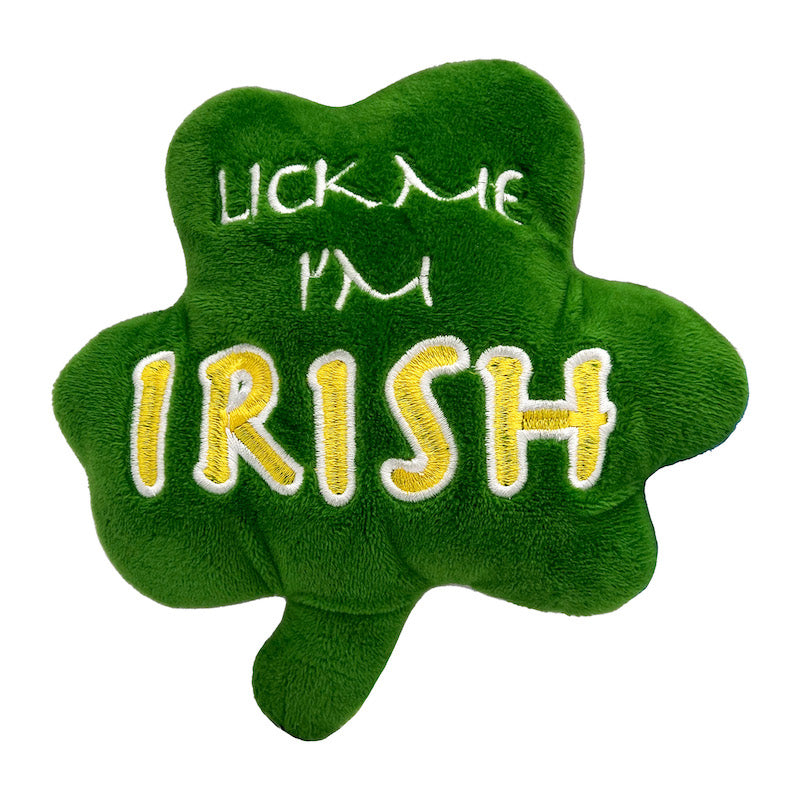 Lick Me Shamrock Dog Toy
