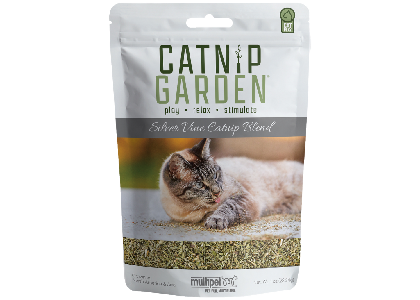 Multipet Catnip Garden Silvervine Bag (1oz)