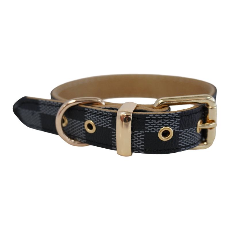 Amalfi Black Luxury Pet Collar