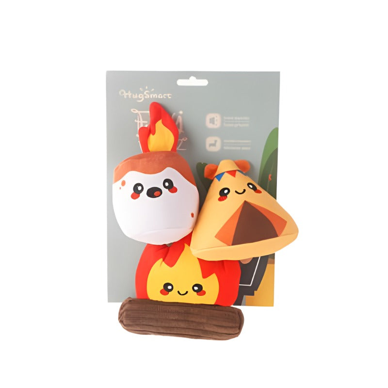 Camping Pups Camp Hound Plush Dog Toy Set - 3 Pc