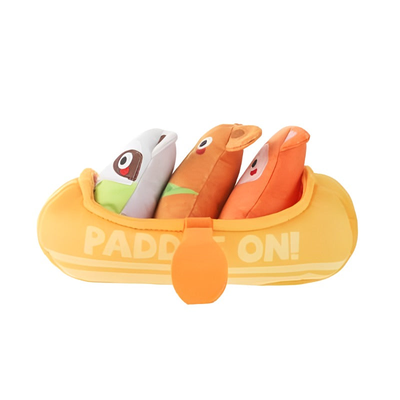 Camping Pups Kayak Dog Toy - 3pc