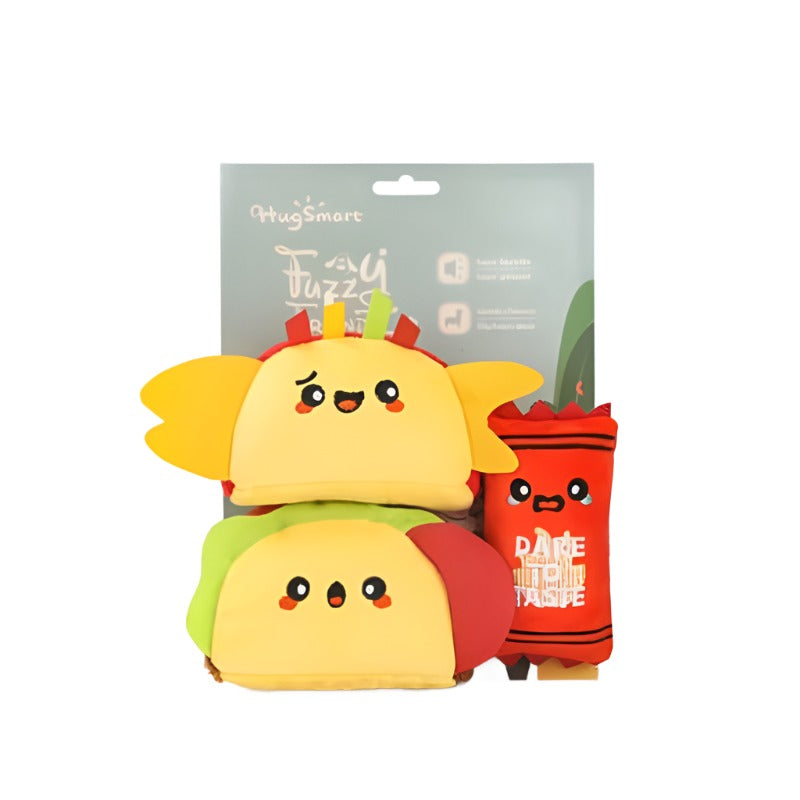 Fiesta Chewsday Taco Pupper Dog Toy Set - 3 pc