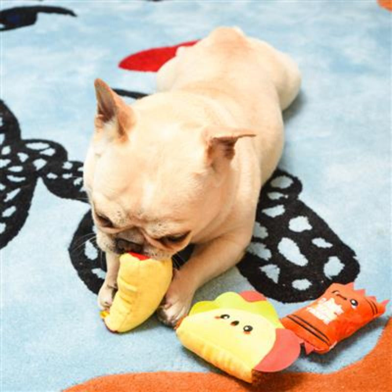 Fiesta Chewsday Taco Pupper Dog Toy Set - 3 pc