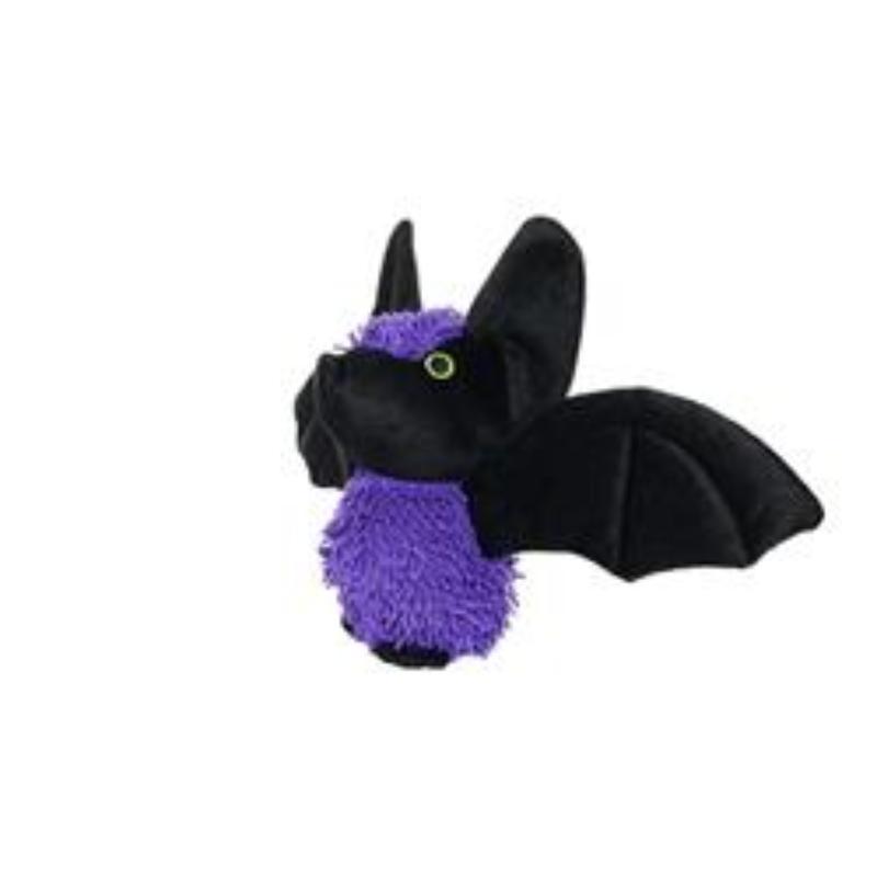 Mighty Microfiber Halloween Purple Bat Ball Durable Dog Toy