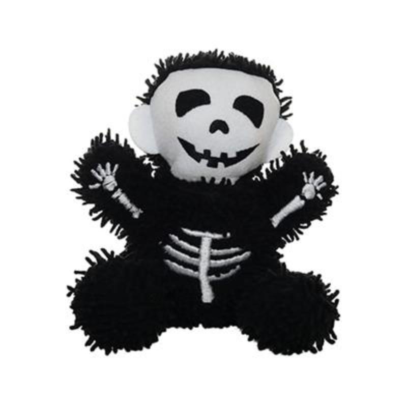 Mighty Microfiber Halloween Skeleton Ball Durable Dog Toy