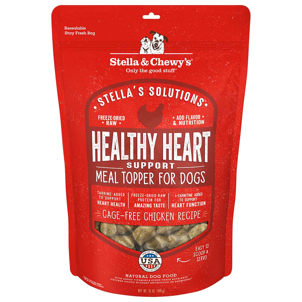 Stella & Chewy's Solution Heart Support Chicken 13oz - Stella & Chewy's Dog Food Topper - The Family Pet