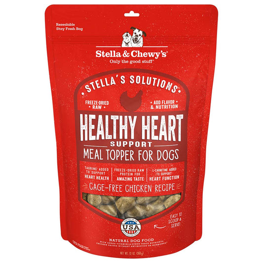Stella & Chewy's Solution Heart Support Chicken 13oz - Stella & Chewy's Dog Food Topper - The Family Pet
