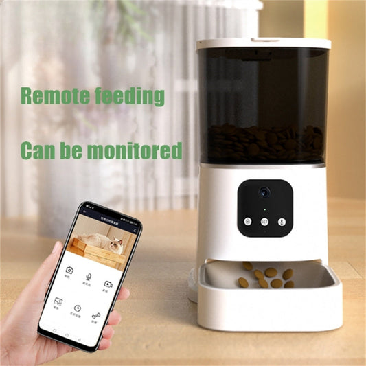 Pet Automatic Feeder Large Capacity Smart Voice Recorder APP