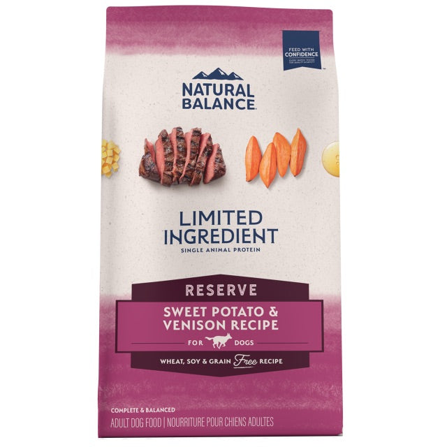 Natural Balance Limited Ingredient Venison & Sweet Potato Dry Dog Food - Dry Dog Food - The Family Pet