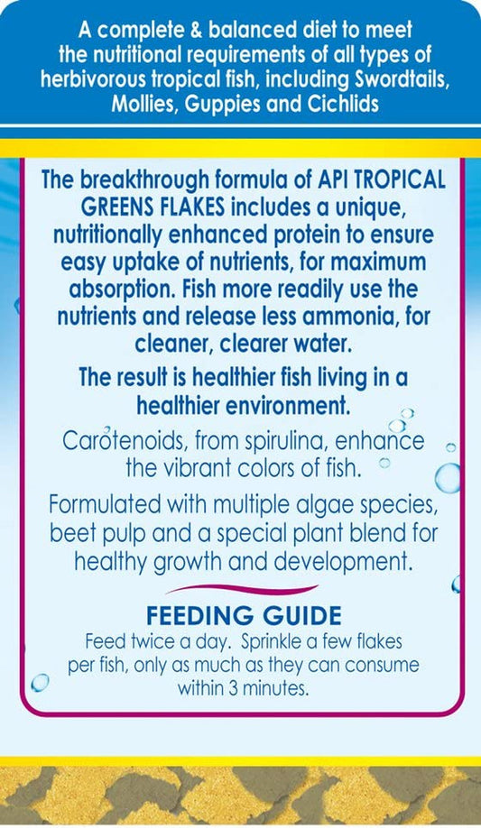 2.1-OUNCE TROPICAL GREENS FLAKES
