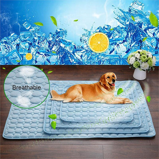 Ice Silk Dog Cat Cooling Mat
