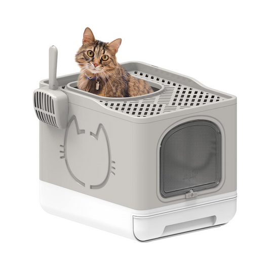 Go Fresh- Portable Foldable Cat Litter Box