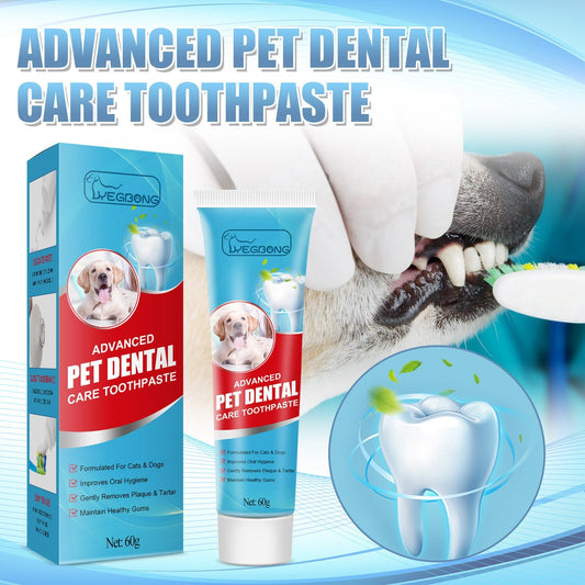 Premium Dog Dental Care Toothpaste for Fresh Healthy Smiles