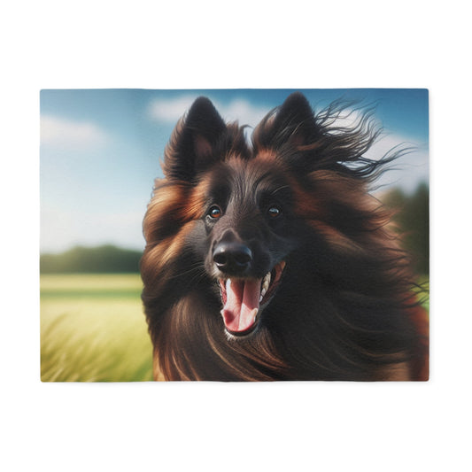 Belgian Shepherd Dog Tervuren Sweatshirt Blanket