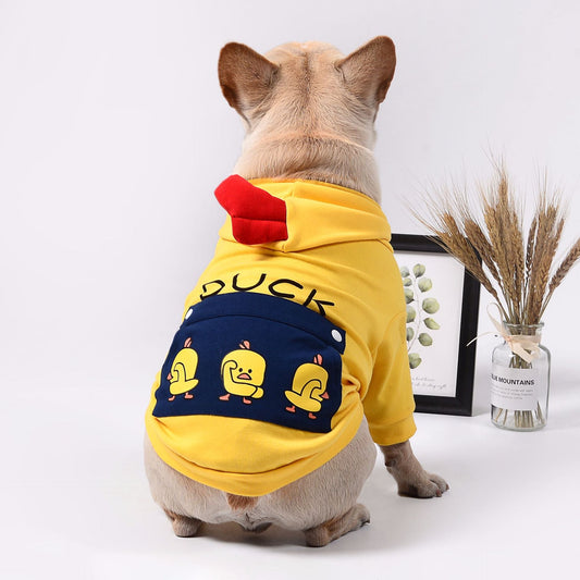 Purrfect Pet Kingdom Cotton Fleece Dog Hoodie Cozy Streetwear