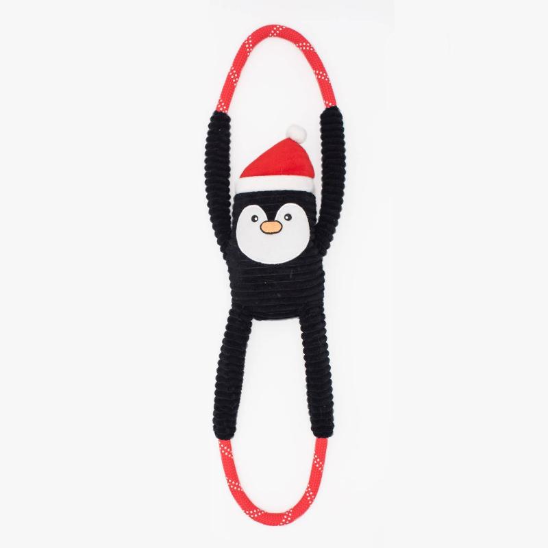 Holiday RopeTugz Penguin Dog Toy