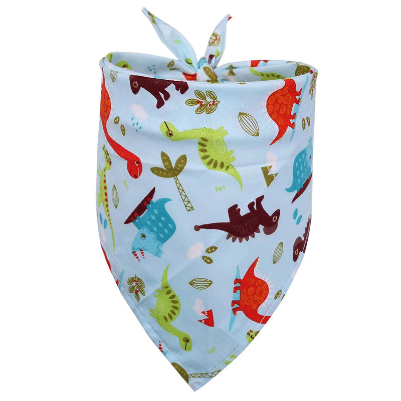 Pet Accessories Summer Pet Drool Towel Fruit Style Pet Scarf Pure Cotton Dog Triangle Scarf - Purrfect Pet Kingdom